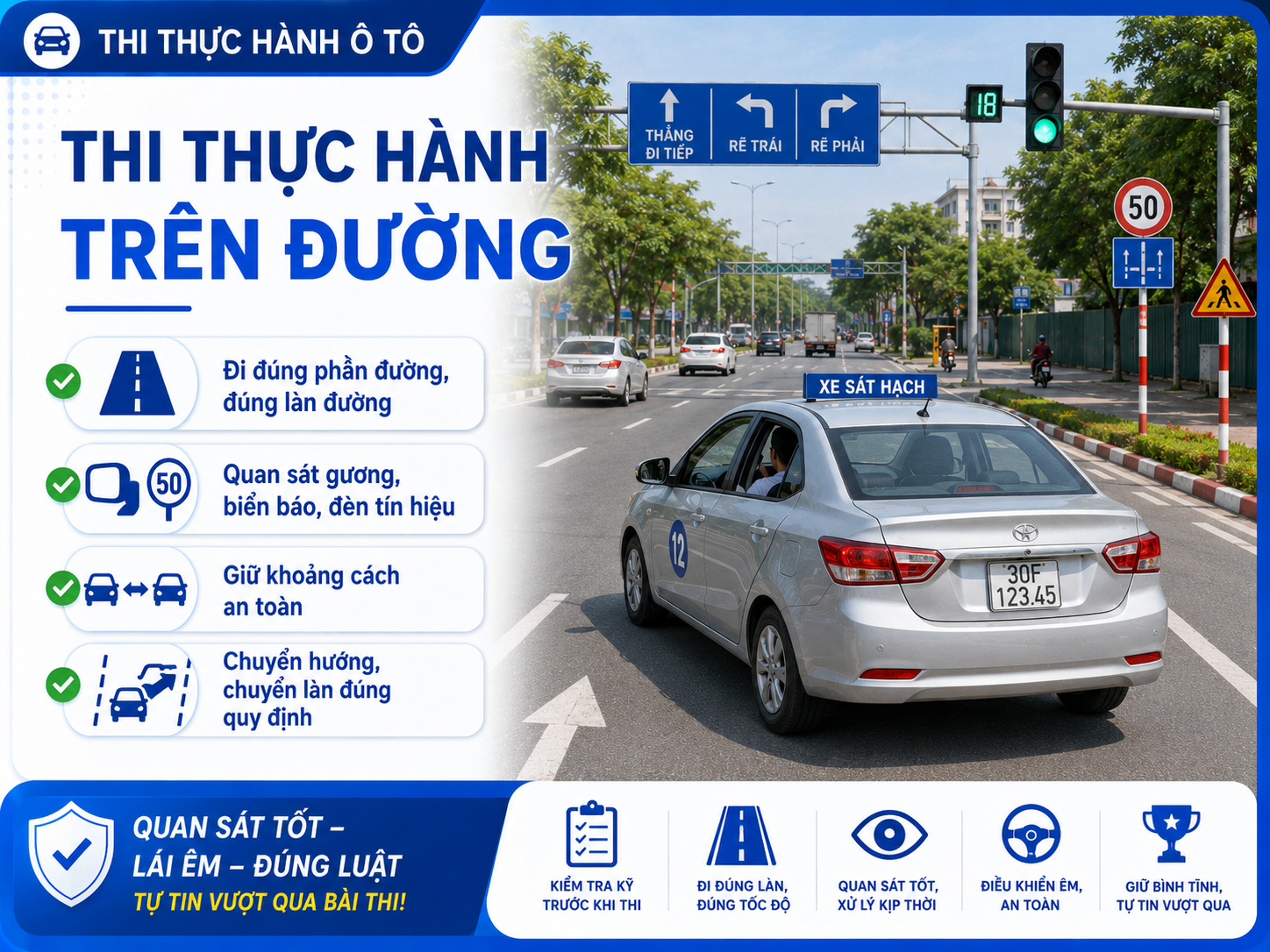 Thi thực hành trên đường