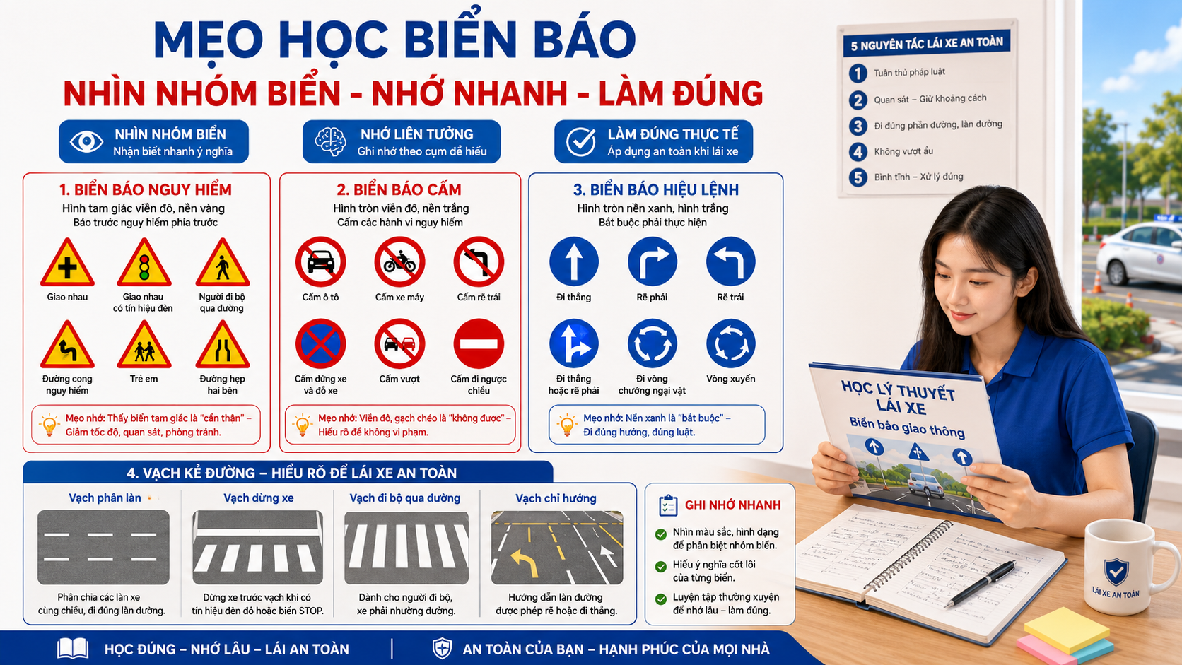Minh họa học biển báo giao thông