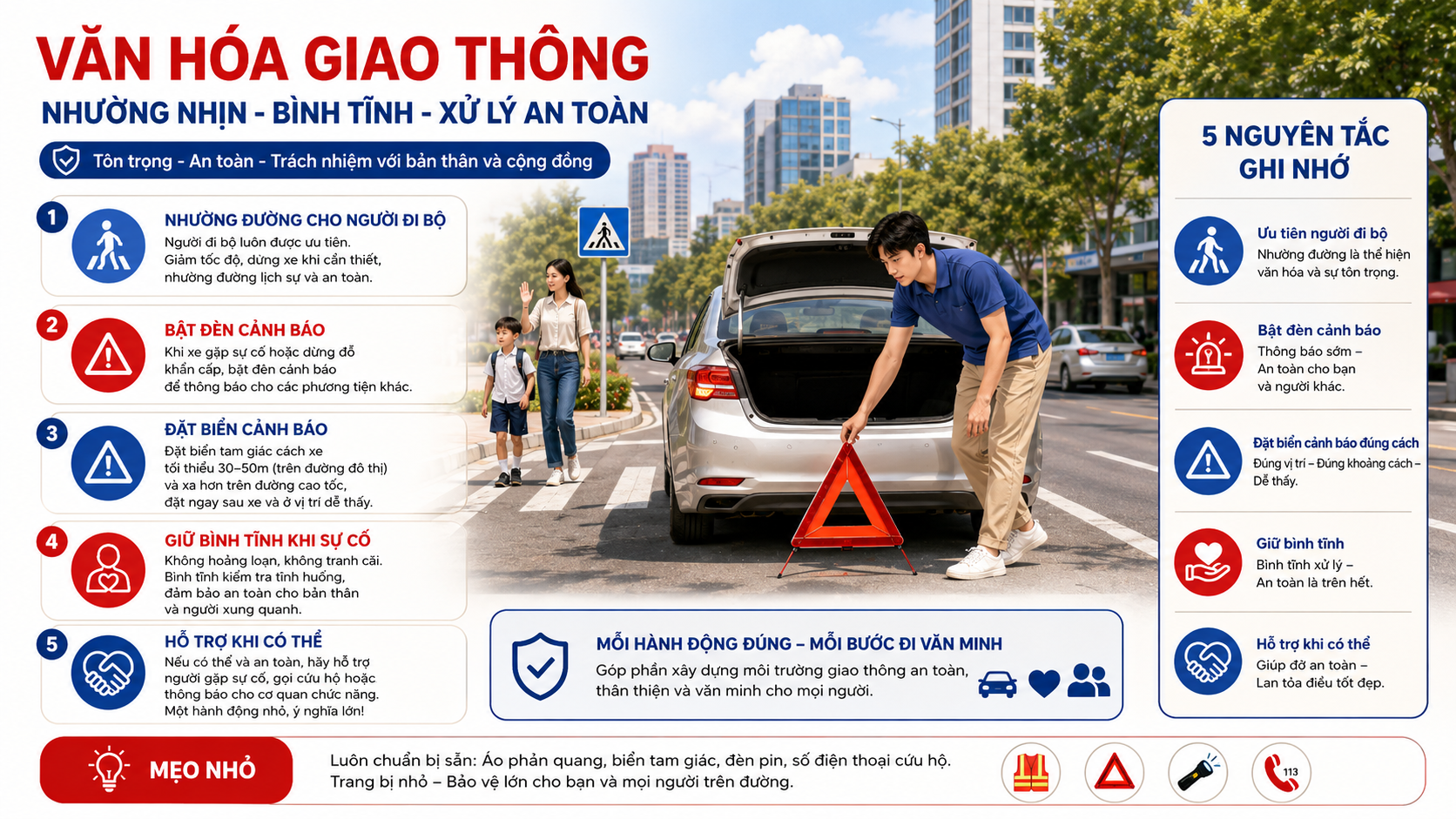 Minh họa văn hóa giao thông